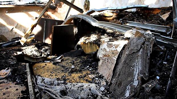 Семья с ребенком-инвалидом в Челябинской области осталась без дома из-за пожара