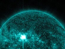 На Солнце произошла сильнейшая за июнь вспышка