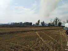 В Мартыновском районе ликвидирован крупный ландшафтный пожар