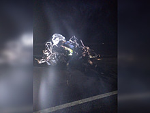 «Шестерка» превратилась в комок: под Самарой в ДТП погибли мужчина и 14-летний подросток