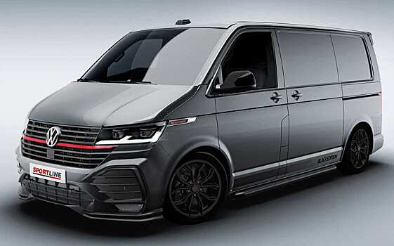 Volkswagen представил спортивную версию фургона Transporter в стиле GTI