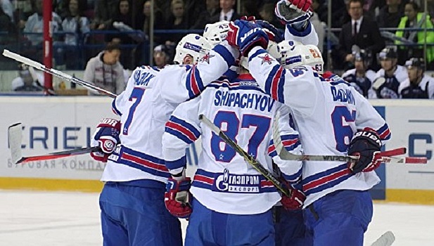 СКА одержал шестую победу подряд в чемпионате КХЛ