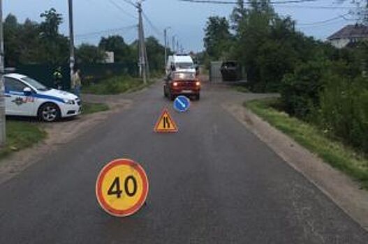 На улице И. Земнухова в облцентре автомобиль сбил 4-летнего ребёнка