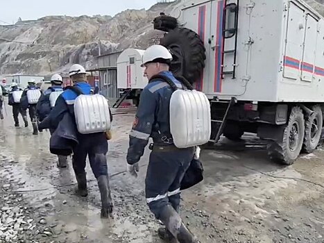 Затопление на руднике "Пионер" может доходить до уровня спасательных работ