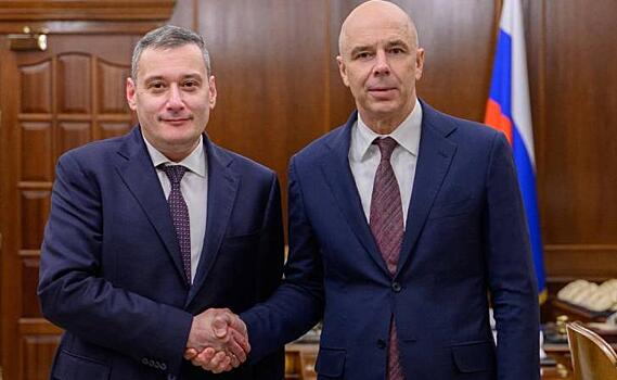 Хинштейн обсудил с Силуановым социально-экономическое развитие Курской области