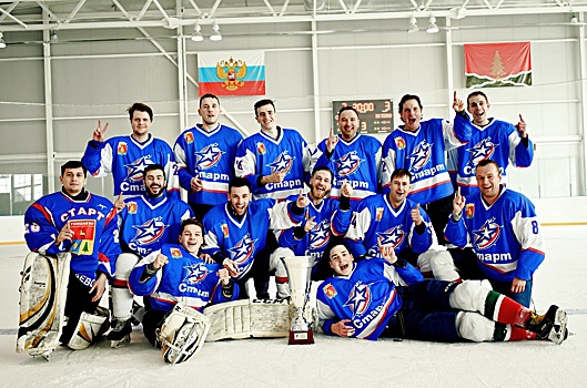Тоншаевский клуб «Старт» стал чемпионом Нижегородской области по хоккею