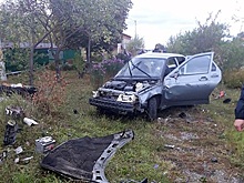 В Сапожке перевернулась «десятка»