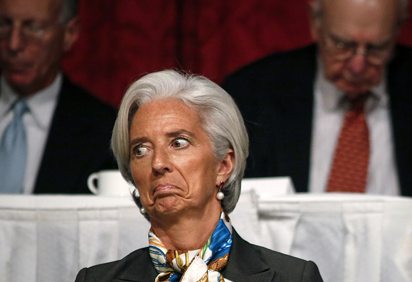 Замыкает тройку глава Международного валютного фонда Кристин Лагард