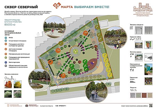 Ростовчанам показали проект строительства сквера «Северный»