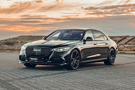 Роскошному Mercedes-Maybach S 680 придали брутальности
