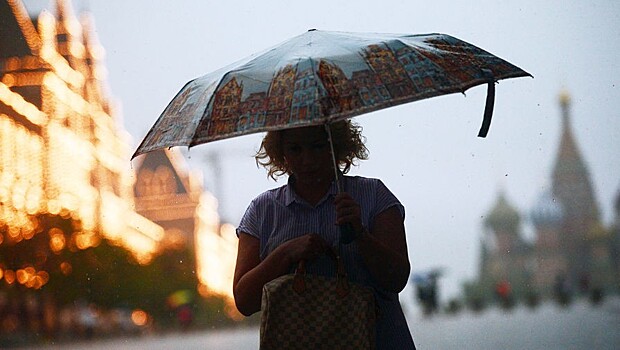 В Москве ожидается гроза, ливни и град