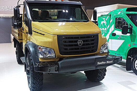 МО: новый грузовик "Гусар" применили в зоне СВО