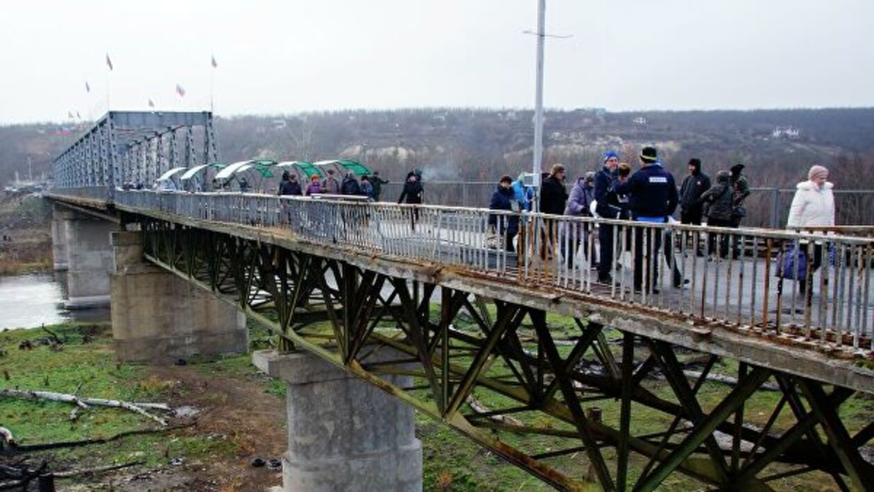 новый мост в станице луганской