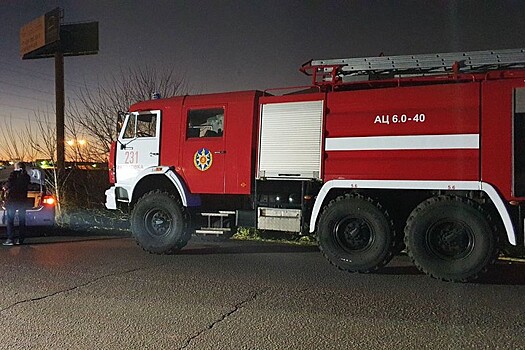 Видео последствий «огненной» аварии с бензовозом появилось в Сети