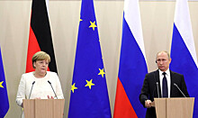 Путин и Меркель рассказали о темах переговоров