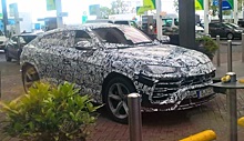 Кроссовер Lamborghini Urus замечен в Европе накануне премьеры