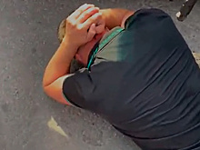 Появилось видео задержания участников ритуальной аферы в Москве