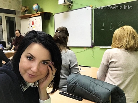 Ирина Слуцкая вернулась в школу
