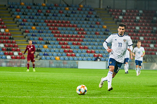 Стал известен состав молодежной сборной России на игру против Словении