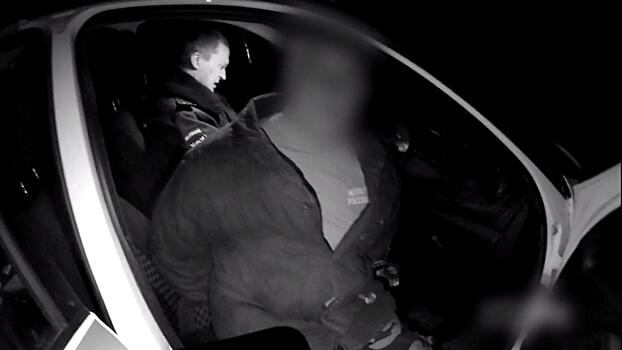 В Томской области задержан нетрезвый пожилой водитель, севший за руль без водительских прав