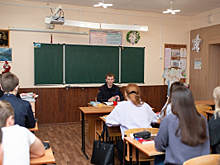 В Самарской области сотрудники полиции провели профориентационные беседы со школьниками