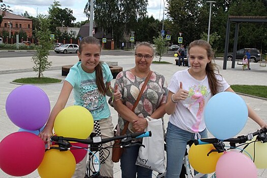По поручению Воробьева пострадавшим после потопа в Рузе подарили бытовую технику и велосипеды