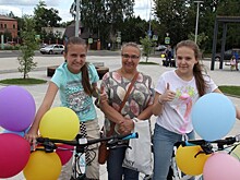 По поручению Воробьева пострадавшим после потопа в Рузе подарили бытовую технику и велосипеды