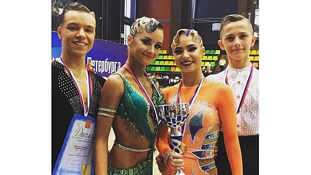 Юные танцоры из Вологды получили «билет» на чемпионат России