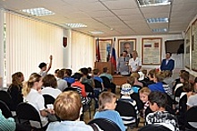 В Зеленограде прошла экскурсия для детей в территориальный отдел полиции