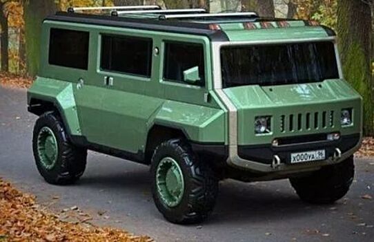 «Хаммер» плюс «УАЗ» — получился гибрид H-UAZ