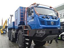 В Екатеринбурге показали новый российский вездеход КАМАЗ-Арктика