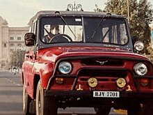 Праворульную версию УАЗ-469 сфотографировали в Индии