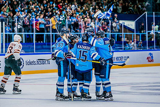 «Сибирь» выиграла три матча подряд с общим счетом 10:3