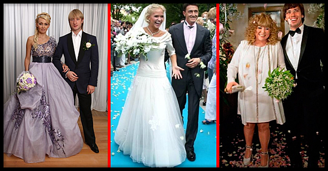 Уж замуж невтерпеж: самые нелепые свадебные наряды звезд