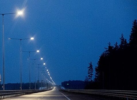 На орловском участке трассы «Крым» появятся 213 новых светильников