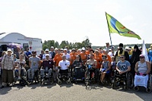 Все больше зеленоградцев с инвалидностью участвует в Реабилитационном марш-пробеге в Бородино