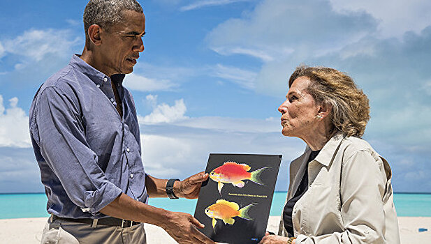 Вымирающую рыбку с Гавайев назвали в честь Обамы