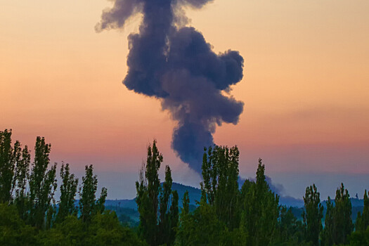 Взрыв повредил промышленное предприятие в Кривом Роге на Украине