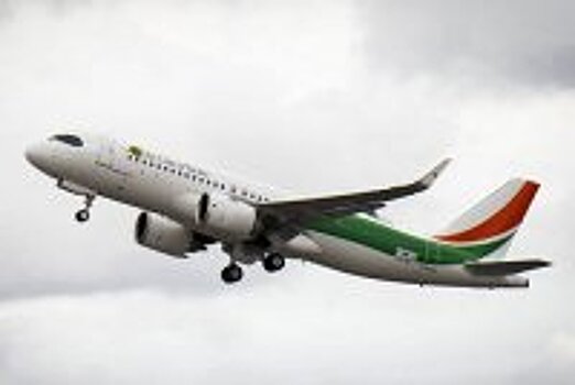 Первый A320neo  авиакомпании Air Côte d'Ivoire