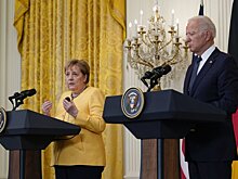 Меркель и Байден не согласились в оценках проекта "Северный поток-2"