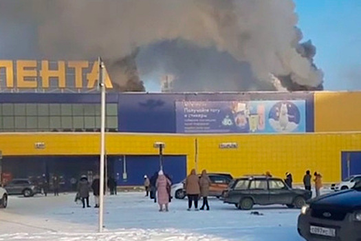 Полиция расспросила задержанного за поджог гипермаркета в Томске