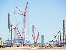 В навигацию 2018 года на строительную площадку АГПЗ доставлено 79 ед. тяжеловесного и негабаритного оборудования