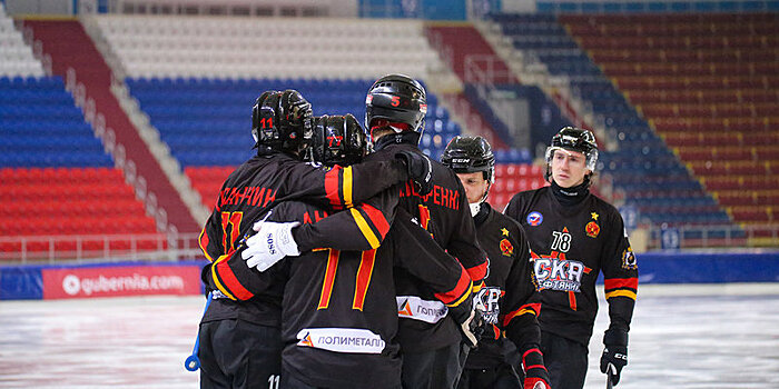 «СКА-Нефтяник» стал первым полуфиналистом чемпионата России по хоккею с мячом