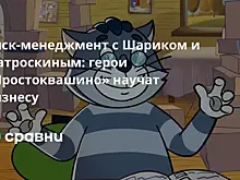 Риск-менеджмент с Шариком и Матроскиным: герои «Простоквашино» научат бизнесу