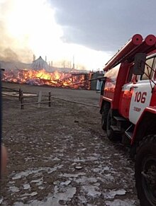 Установлена предварительная причина пожара в поселке Хужир на острове Ольхон