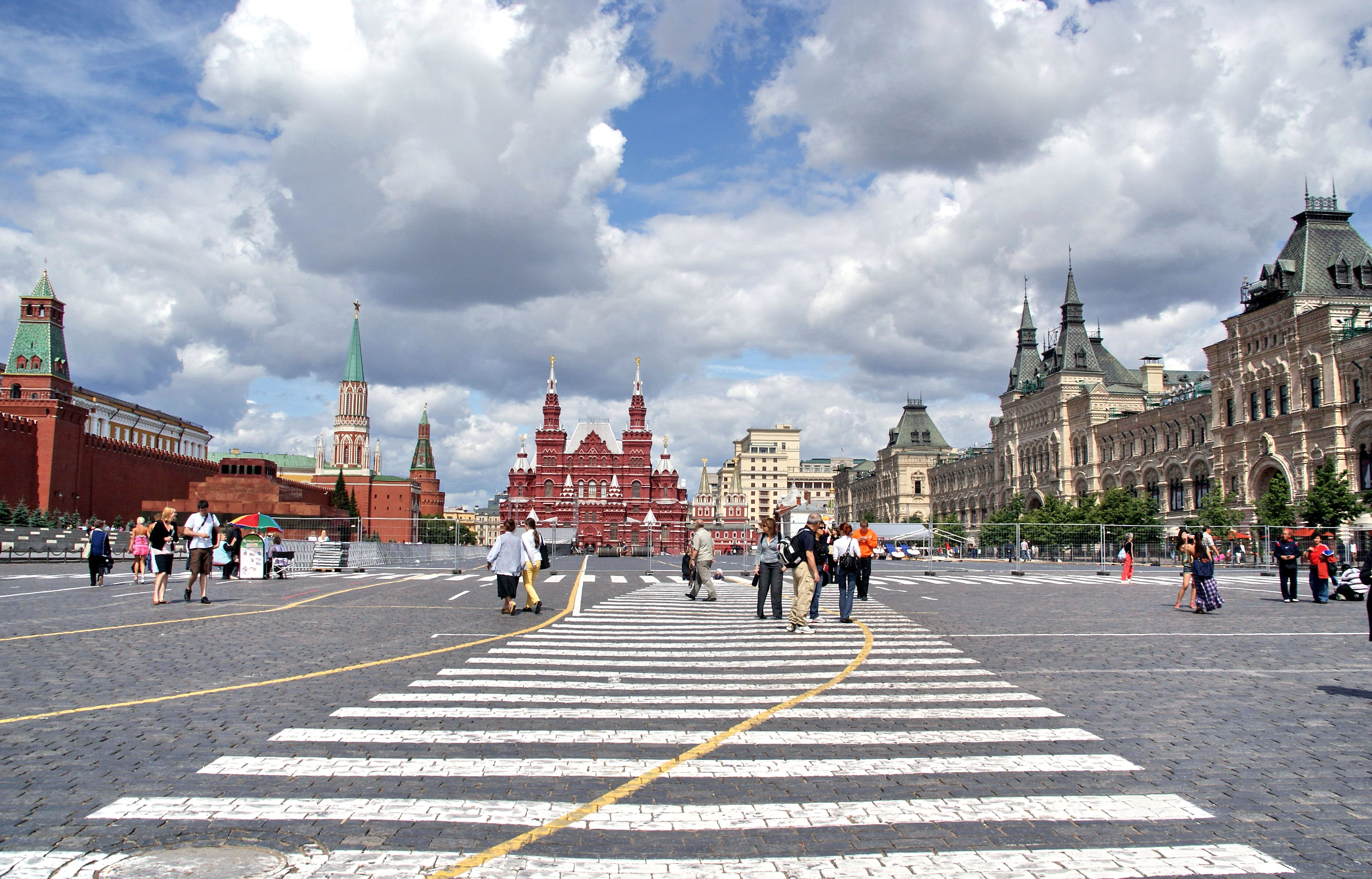 Красная площадь, Москва, Россия, Европа