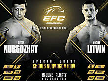 Непобежденный полутяжеловес из Казахстана выступит на EFC 37