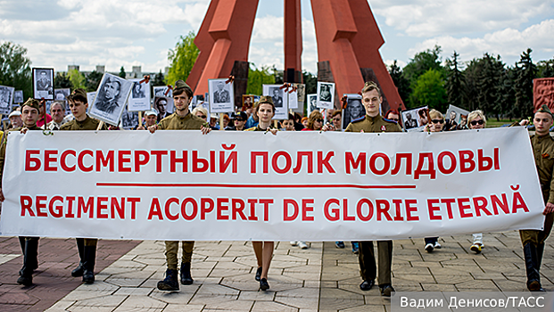 Участникам шествия «Бессмертного полка» запретили собираться на главной площади Кишинева