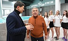 Рустам Минниханов посетил "Ак Барс Арену"