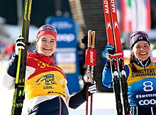 Норвежская лыжница Венг: Непряева наступила мне на лыжи, так что я не могла ускориться